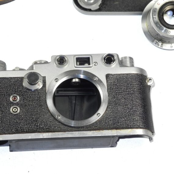 Honor S1 Silver Camera with 4cm F2.8 Zuiko lens with original case RARE Ex++