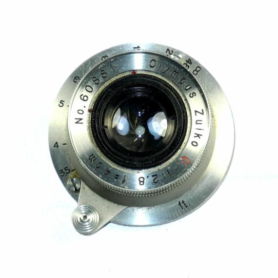 Honor S1 Silver Camera with 4cm F2.8 Zuiko lens with original case RARE Ex++