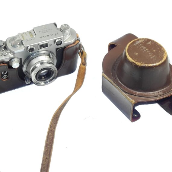 Honor S1 Silver Camera with 4cm F2.8 Zuiko lens with original case RARE Ex++