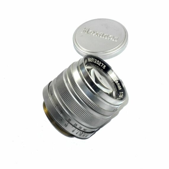 Honor S1 Silver Camera with 50mm f1,9 Hexanon lens & case Ex++