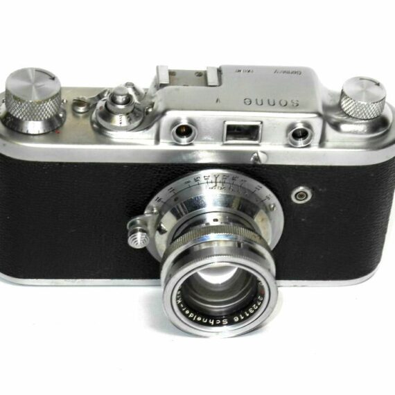 Sonne V Leica copie camera with 50/2 Xenon Schneider-Kreuznach Col. lens Ex++ / Made In Italy In stock