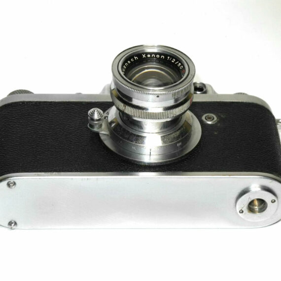 Sonne V Leica copie camera with 50/2 Xenon Schneider-Kreuznach Col. lens Ex++ / Made In Italy In stock