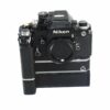 Nikon F2 black with MD2 motor & MB-1 Ex++ /SOLD