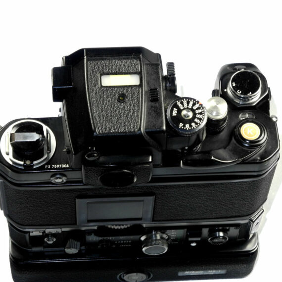 Nikon F2 black with MD2 motor & MB-1 Ex++ /SOLD