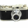 Kristal 3S Silver  w.50mm Kirnar Anastigmat Kristal lens & Kristall case  Ex++ / Rare Leica copy Made in Italy /SOLD
