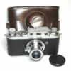 Sonne V camera  w.5cm F3,5 Elionar Anastigmat Col. lens In original case Ex++