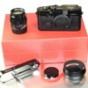 Leica MP3 LHSA SPECIAL EDITION BLACK PAINT Set Cat # 10318 New /SOLD