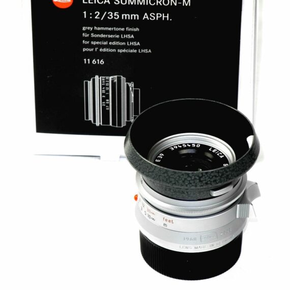 LEICA MP LHSA HAMMERTONE ANNIVERSARY Set Cat #10312  With 35MM Summicron Asph-M & HAMMERTONE LEICAVIT New / No Longer Available