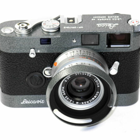 LEICA MP LHSA HAMMERTONE ANNIVERSARY Set Cat #10312  With 35MM Summicron Asph-M & HAMMERTONE LEICAVIT New / No Longer Available