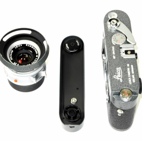 LEICA MP LHSA HAMMERTONE ANNIVERSARY Set Cat #10312  With 35MM Summicron Asph-M & HAMMERTONE LEICAVIT New / No Longer Available