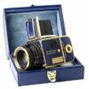 Hasselblad 503CX 50th Anniversary  GOLDEN BLUE NEW  Set With & 80mm f/2.8  CF Lens / SOLD