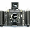 Brooks-Veriwide Camera W/ 47/5,6 Super-Angulon Schneider lens & finder Ex+/++