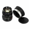 Leica 50/1,4 Summilux Black Paint lens with Leica hood Ex++