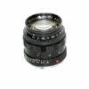 Leica 50/1,4 Summilux Black Paint lens with Leica hood Ex++