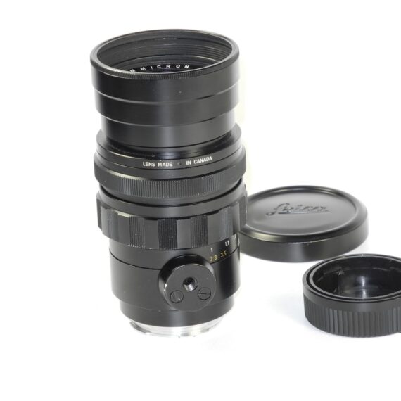 Leica 90/2 Summicron-M with caps Ex+/++