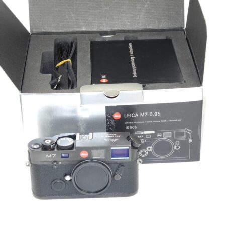 Leica-M7-Black-0-85-Rangefinder-Film-Camera  Cat#10505 / SOLD / WANTED