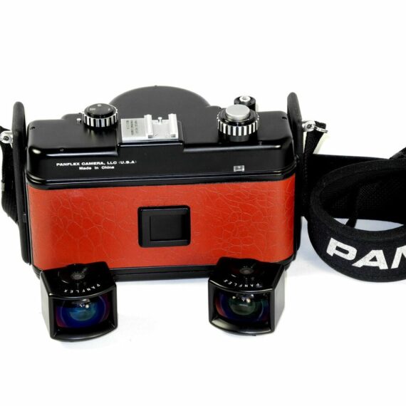 Panflex Panoramic Camera for 120 Films With Extra finder & metal carrying case Mint-
