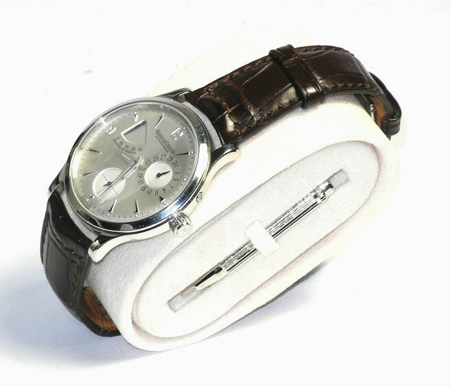 Jaeger JLC Master Ultra Thin Reserve de Marche watch with box ,papers Mint-