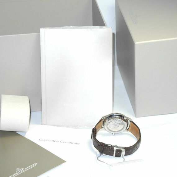 Jaeger JLC Master Ultra Thin Reserve de Marche watch with box ,papers Mint-