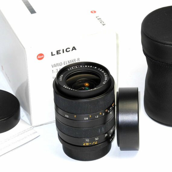 Leica 28-70/3,5-4,5 Vario-Elmar-R ROM Cat# 11364 with box,hood,caps,case Mint/-SOLD
