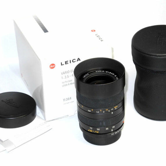 Leica 28-70/3,5-4,5 Vario-Elmar-R ROM Cat# 11364 with box,hood,caps,case Mint/-SOLD