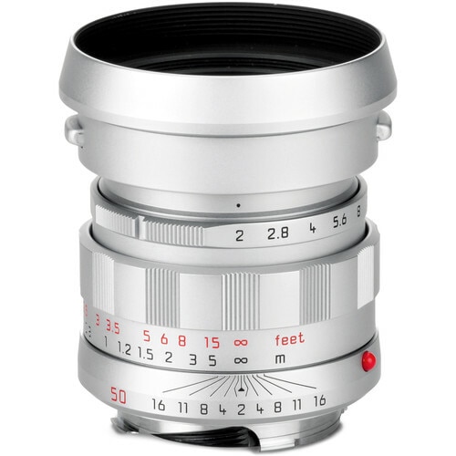 Leica 50 mm f/2 APO-Summicron-M ASPH “LHSA”, silver chrome finish Cat #11187 New USA / No Longer Available