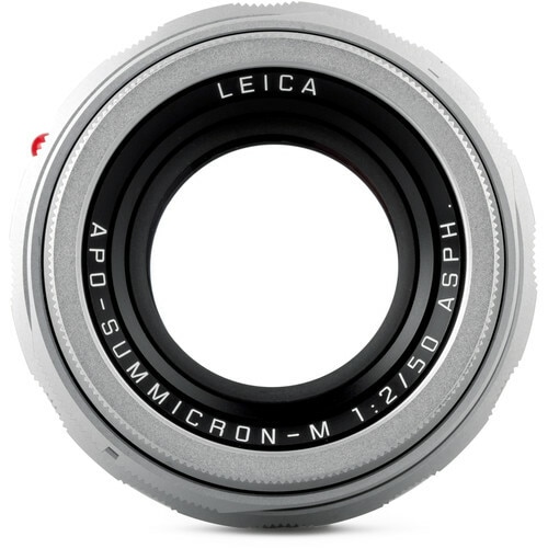 Leica 50 mm f/2 APO-Summicron-M ASPH “LHSA”, silver chrome finish Cat #11187 New USA / No Longer Available