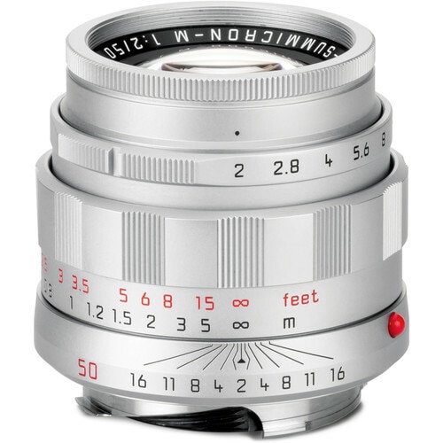 Leica 50 mm f/2 APO-Summicron-M ASPH “LHSA”, silver chrome finish Cat #11187 New USA / No Longer Available