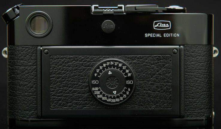 Leica M6 TTL 0.72 mag. black paint LHSA special Edition camera Cat# 10443 Nice Mint/ SOLD