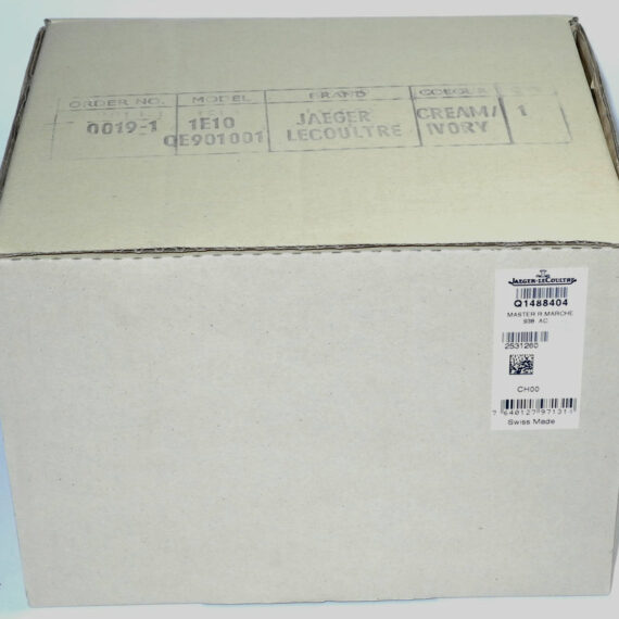 Jaeger JLC Master Ultra Thin Reserve de Marche watch with box ,papers Mint-