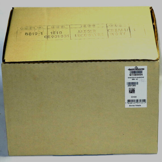 Jaeger JLC Master Ultra Thin Reserve de Marche watch with box ,papers Mint-