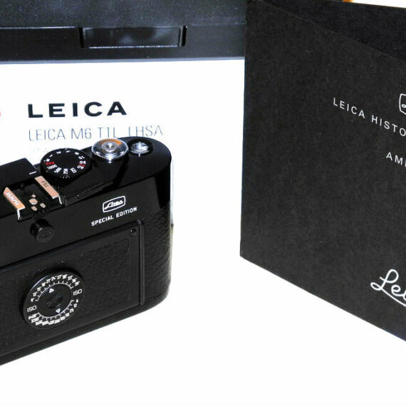 Leica M6 TTL 0.72 mag. black paint LHSA special Edition camera Cat# 10443 Nice Mint/ SOLD
