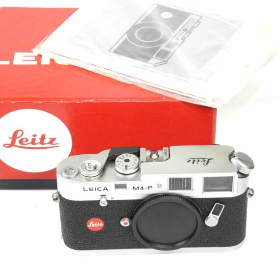 Leica M4-P "1913-1983" Special Edition Silver Chrome Camera w/cards,box Mint- / Just CLa'd