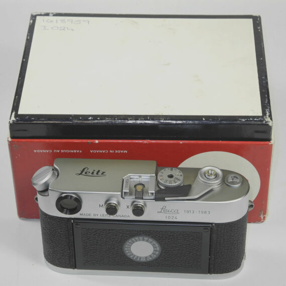 Leica M4-P "1913-1983" Special Edition Silver Chrome Camera w/cards,box Mint- / Just CLa'd