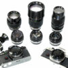 Olympus OM Camera Outfit: With 2 OM cameras & 6 lenses & with finder plus case Mint/- / IN Stock