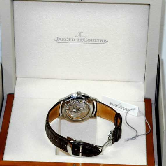 Jaeger JLC Master Ultra Thin Reserve de Marche watch with box ,papers Mint-