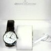 Jaeger JLC Master Ultra Thin Reserve de Marche watch with box ,papers Mint-