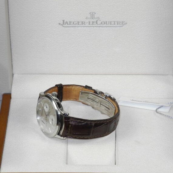Jaeger JLC Master Ultra Thin Reserve de Marche watch with box ,papers Mint-