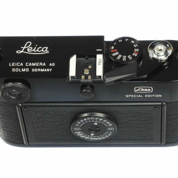 Leica M6 TTL 0.72 mag. black paint LHSA special Edition camera Cat# 10443 Nice Mint/ SOLD