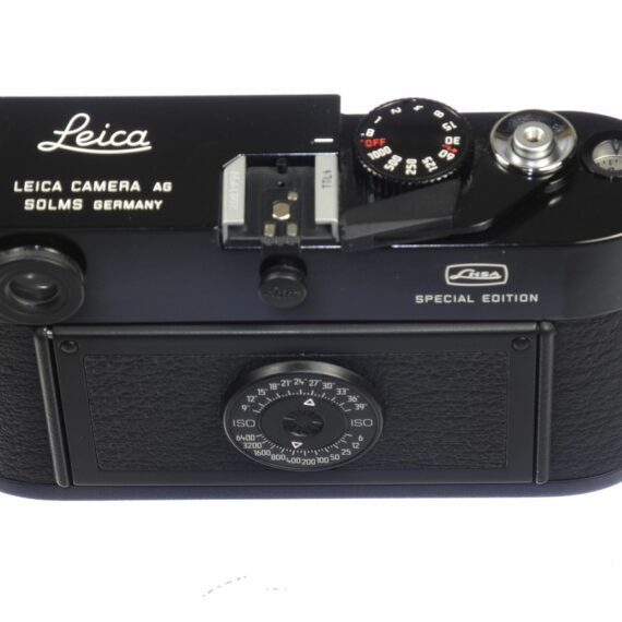 Leica M6 TTL 0.72 mag. black paint LHSA special Edition camera Cat# 10443 Nice Mint/ SOLD