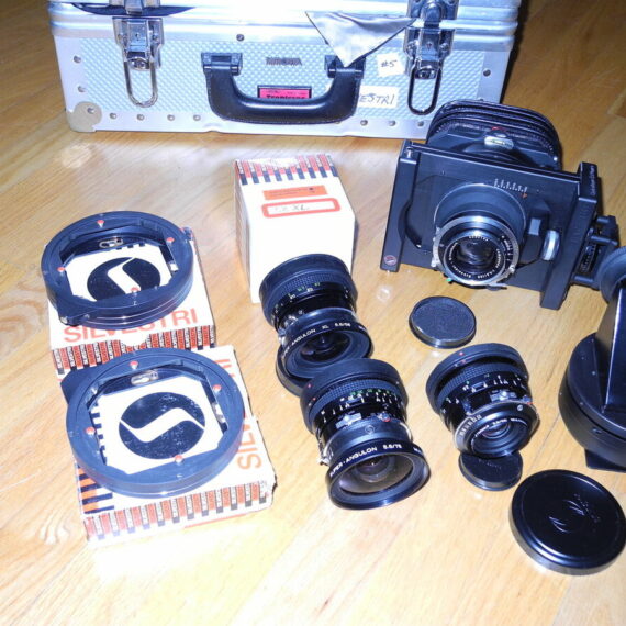 Silvestri camera outfit Sold with 4 x Silvestri lenses , finder and accessories Nice Mint- / Free Shipping (USA)