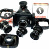Silvestri camera outfit Sold with 4 x Silvestri lenses , finder and accessories Nice Mint- / Free Shipping (USA)