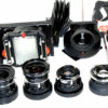 Silvestri camera outfit Sold with 4 x Silvestri lenses , finder and accessories Nice Mint- / Free Shipping (USA)
