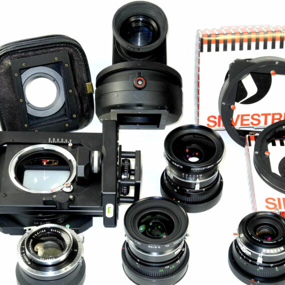 Silvestri camera outfit Sold with 4 x Silvestri lenses , finder and accessories Nice Mint- / Free Shipping (USA)