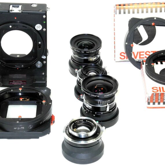 Silvestri camera outfit Sold with 4 x Silvestri lenses , finder and accessories Nice Mint- / Free Shipping (USA)