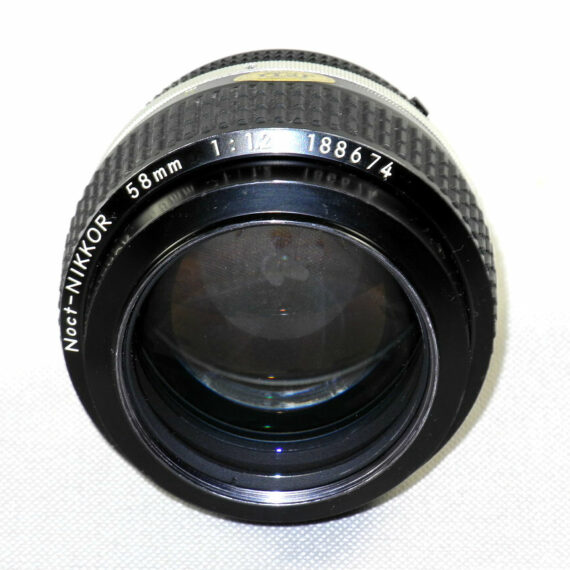 Nikon 58/1,2 Noct-Nikkor AIS w.caps & filter Ex++/Mint- Nice fast & Rare Lens.  / SOLD