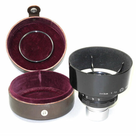 Nikon 5cm f1,1 Nikkor N.C with hood in  case with caps Ex++/Mint- RARE /SOLD