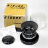 Nikon 3,5cm f1,8 W-Nikkor "Nippon-Kugaku" with  Original Nikon hood,card,caps,box Mint-