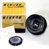 Nikon 3,5cm f1,8 W-Nikkor "Nippon-Kugaku" with  Original Nikon hood,card,caps,box Mint-