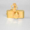 Leica UR Half Scale 24kt Gold Plated Camera Replica with box,finder,cards Mint/- Rare/ free shipping (USA)